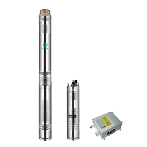 QQPUMP 4SDM6/17 High Efficiency Electric Stainless Steel Submersible Water Pump 4 Inch 2.5hp