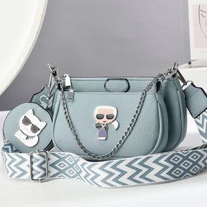 Ensemble de sacs mère et enfant, <span class=keywords><strong>sac</strong></span> tendance pour homme, <span class=keywords><strong>sac</strong></span> géométrique à <span class=keywords><strong>large</strong></span> bandoulière, <span class=keywords><strong>sac</strong></span> bandoulière pour femme - Product Image 2