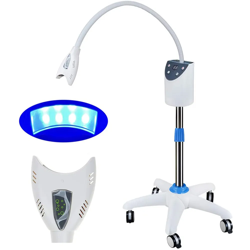 Mesin pemutih gigi, Led Laser cahaya biru kualitas tinggi 4 buah/peralatan pemutih gigi/pemutih gigi