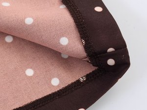 Pantalon ample plissé à pois pour femme, coupe décontractée, modèle 2026 - Fabrication OEM/ODM par une usine de vêtements chinoise - Style vintage - Product Image 5