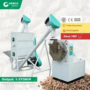 BEST Price Small Turnkey Chicken Poultry Cattle Feed Plant for Processing Manufacturing Broiler,Cow,Goat,Pig(JZV)