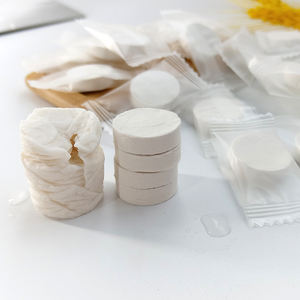 DIY使い捨てフェイスマスクシートスキンケア圧縮マスク紙圧縮コットンマスクシート - Product Image 1