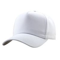 Gorra de Béisbol de Algodón Transpirable con Visera Curva Estructurada de 5 Paneles, con Logotipo Personalizado Bordado e Impreso, Servicio OEM ODM al por Mayor