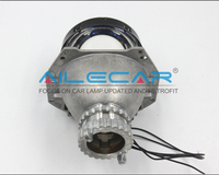 AILECAR Projecteur Bi-Xénon 3.0 Pouces avec Lentille Bleue H4, Lentille de Projecteur pour Voiture, Lentille de Projecteur Bi-Xénon de Haute Qualité