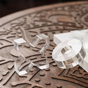 <span class=keywords><strong>Jeu</strong></span> de Tic Tac Toe de luxe en acrylique et bois, <span class=keywords><strong>décoration</strong></span> classique pour table basse, <span class=keywords><strong>jeu</strong></span> de voyage <span class=keywords><strong>d</strong></span>écoratif en bois pour enfants et famille - Product Image 3