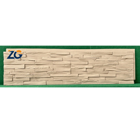 ZGSTONE Faux Pierre Pierre Léger Mousse De Polyuréthane PU Pierre Peau Ignifuge Panneau Mural Fond Panneau Revêtement