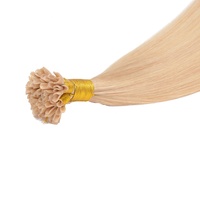 Extensions de cheveux naturels Beauty Plus, double trame, Remy, cuticules intactes, kératine plate, pointe IU VY, cheveux humains