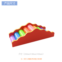 Nouveau design Commercial, rouleaux cylindriques d'intérieur, jouets souples, équipement de maison de jeux préscolaire, jouets souples pour enfants