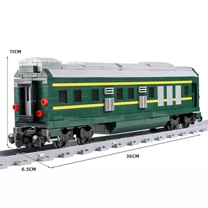 Nhà Máy Bán Hàng Nóng Hot Phong Cách Khuôn Vua 12001 Thế Giới Đường Sắt Điều Khiển Từ Xa Xe Lửa Khối Công Nghệ Cao Theo Dõi Bộ Dụng Cụ Unisex - Product Image 6