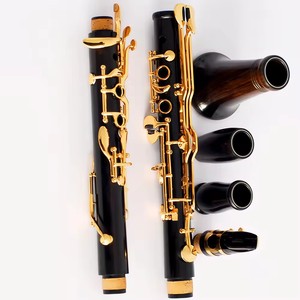 <span class=keywords><strong>Clarinete</strong></span> bajo BB y CC de varios modelos a <span class=keywords><strong>precio</strong></span> económico con notas Low E y Low C, de ABS, Baquelita, Ébano y Palisandro, Instrumento OEM - Product Image 4