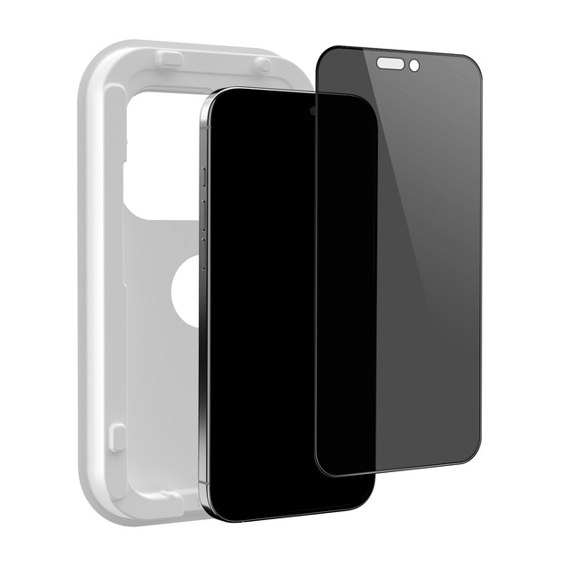 Biodegradable Bubble-Free Paper Easy Installation Applicator Kit Privacy Mobile PhoneTempered Glass Screen Protector