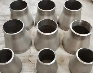 Réducteur excentrique manuel à diaphragme haute précision en acier inoxydable SS304/316L, raccord de tuyauterie de gaz à souder bout à bout pour usines chimiques - Product Image 2