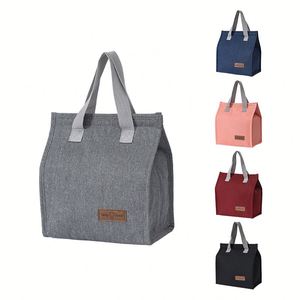 Sac isotherme Oxford cationique multicolore léger pour le transport quotidien des repas et les voyages - Product Image 2
