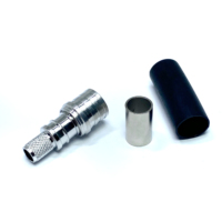 Connecteur coaxial RF en cuivre QMA mâle sans soudure EZ pour câble WTR240 H155 – Fourniture directe usine