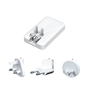 Chargeur ultra-fin GaN 65W, compatibilité universelle multi-appareils - Product Image 1