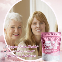 Gummies Probiotiques pour Femmes Marque Blanche OEM pour l'Équilibre du pH, la Digestion et le Soutien Immunitaire – 2 Gummies par Jour