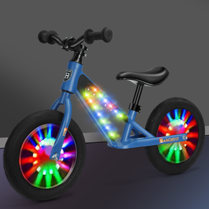 Nouveau vélo à pousser pour enfants en alliage de magnésium orange, cadre monobloc, fourche en acier solide et durable - Product Image 6