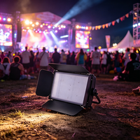 Nouvelle Lampe Panneau LED 200W à Écran LCD Populaire, Lumière Blanche, pour Studio TV, Corps en Alliage d'Aluminium, Projecteurs pour Bureau