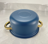 Lot de 10 ustensiles de cuisine en acier inoxydable pour cuisson à induction, casseroles roses, batterie de cuisine pour hôtels