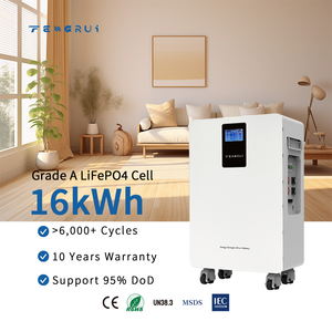 Reduzca las Facturas de Electricidad con Nuevas Baterías Solares de 16kWh y 51.2V Equipadas con BMS Inteligente - Product Image 1