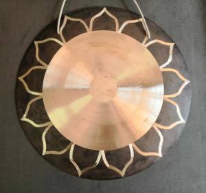 Vansir 100% fait à la main traditionnel B20 24 ''Lotus Wind Gong Prix - Product Image 2