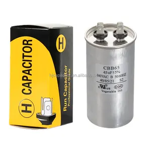 CBB65 klima capacitors satörleri 20uf ~ 100uf