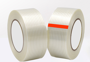 Sợi vận chuyển rõ ràng tự dính đóng đai gia cố sợi thủy tinh Filament băng sợi thủy tinh băng dính Lưới sợi thủy tinh Băng - Product Image 3