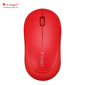 T-WOLF Q18 Office Best Sold Wireless Personalized Wireless Mouse super Flat Slim 2.4G Cordless Wireless Mouse