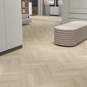 Suelo SPC de Ingeniería con Sistema de Bloqueo Dual, Diseño Rectangular, Impermeable, con Aspecto de Madera, Minimalista, Superficie Lisa, para Interiores - Product Image 2