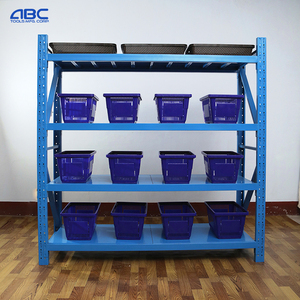 Rayonnage industriel en métal pour entrepôts Étagères de rayonnage sans boulons à 5 couches Rack durable en acier à usage moyen pour <span class=keywords><strong>garage</strong></span> - Product Image 6