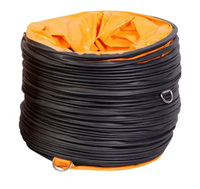 10 pouces à 40 pouces PVC télescopique en acier tuyau ventilateur conduit d'échappement résistant à la chaleur dépoussiérage fumée conduit d'échappement Flexible