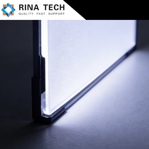 ชุดประกอบโมดูลไร้กรอบ แบบเลเซอร์ดอทติ้ง วัสดุอะคริลิค LGP ขนาด 1000x1000 มม. สำหรับทีวี / จอภาพ โมดูลไฟแบ็คไลท์ LGP (BLU) รินาเทค - Product Image 5