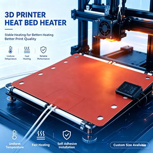 Almohadilla Calefactora de Silicona Personalizada para Plataforma de Impresión 3D, Tapete Calefactor de Silicona Flexible - Product Image 6
