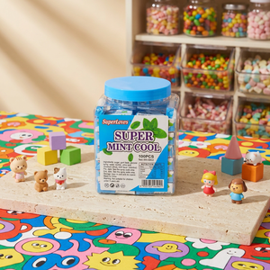 Lot de <span class=keywords><strong>chewing</strong></span>-gums en conserve, <span class=keywords><strong>chewing</strong></span>-gums à la menthe <span class=keywords><strong>avec</strong></span> motifs, vente en gros et directe d'usine - Product Image 2