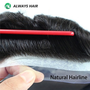 CBIO - Protesi Capillare Maschile con Linea Frontale Naturale Invisibile, Miglior Toupet da Uomo, Sistema di Infoltimento Capillare in Thin Skin da 0,05-0,06 mm, 6" - Product Image 3