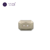Boutons en cristal diamantés pour vêtements, 18 mm, AB, à un trou, à coudre, en strass pour vêtements, vente en gros