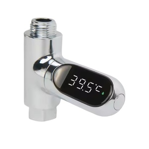 Thermomètre <span class=keywords><strong>de</strong></span> douche numérique à affichage LED rotatif à 360° en acier inoxydable, personnalisation OEM/ODM pour la <span class=keywords><strong>mesure</strong></span> <span class=keywords><strong>de</strong></span> la température <span class=keywords><strong>de</strong></span> <span class=keywords><strong>l</strong></span>'<span class=keywords><strong>eau</strong></span> chaude - Product Image 1