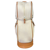 Sac isotherme de golf OEM en cuir PU 20L, sac de transport pour boissons, fabricant, logo personnalisé