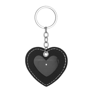 Portachiavi a Cuore Carino con Slot per Foto, in Pelle PU, Multiuso, Anti-smarrimento, Targhetta per Bagagli e Porta Carte Piccolo per Bambini, Ragazze e Ragazzi - Product Image 5
