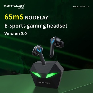 Konfulon – écouteurs et écouteurs sans fil <span class=keywords><strong>2022</strong></span>, casque de jeu TWS à LED pour téléphone - Product Image 6