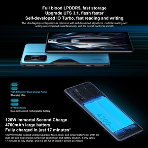Xiaomi <span class=keywords><strong>Redmi</strong></span> <span class=keywords><strong>K50</strong></span> <span class=keywords><strong>Gaming</strong></span> 5G, appareil photo 64MP, 12 Go de RAM, 256 Go de stockage, écran 6,67 pouces, MIUI 12.5, batterie 4700 mAh, téléphone portable - Product Image 3