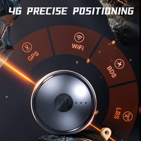 Pelacak GPS Mini Tersembunyi Magnetik Tahan Air WiFi 4G LTE Beidou GSM LBS untuk Mobil Motor Aset Melalui Aplikasi Android IOS PC Pengisian Cepat