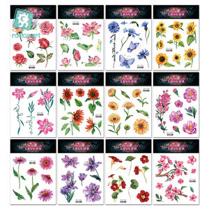 Support OEM,76 modèles de <span class=keywords><strong>tatouage</strong></span> différents, beaux tatouages temporaires <span class=keywords><strong>papillon</strong></span> <span class=keywords><strong>3d</strong></span> colorés et sexy pour femmes adultes - Product Image 3