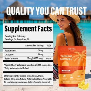 Gummies bronzantes pour un bronzage sans soleil aux extraits de fruits naturels – Meilleures ventes, formule personnalisée par des experts en soins de la peau - Product Image 2