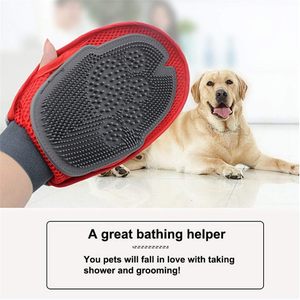 Gants de brossage portables en silicone pour chats, brosses de bain pour animaux de compagnie, gants de toilette pour chats, gants pour le nettoyage des animaux à la main - Product Image 4