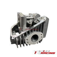 Kepala Silinder Aluminium Cor 4 Port Berkinerja Tinggi untuk Penggantian Mesin Pit Bike Zongshen W190 212cc