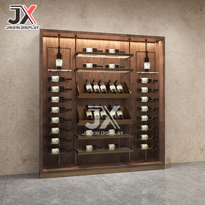 Estantes Personalizables de Fábrica, Vitrina de Vino Tinto de Alta Gama con Diseño de Iluminación LED para Tiendas Minoristas, Clubes, Bodegas y Vinotecas - Product Image 5