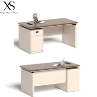 Fournisseur d'usine – Bureau de direction modulaire multifonctionnel en bois massif, de luxe, durable et moderne, en forme de L, pour PDG et dirigeants