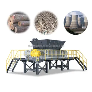 Large Capacity Waste Casting Aluminum Brass Iron Copper Shredding Machine Price Steel Chip Scrap Metal Shredder