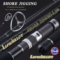 Japon GT Popping Rod Carbon Cloth Sea Fishing Rod Wave Climbing Guide Ring EVA Handle Fast for Asia Shore Cast Iron Pole